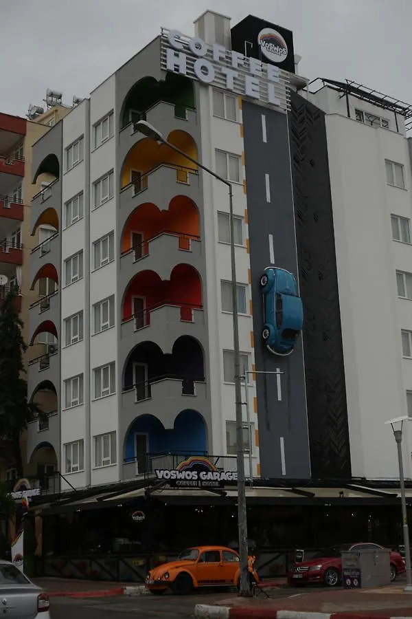 Voswos Garage Coffee Hotel location